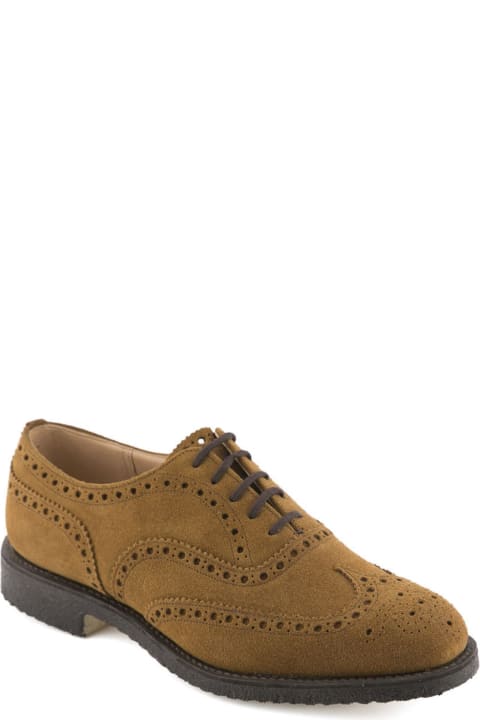 Church's Shoes for Men Church's Fairfield 81 Maracca Castoro Suede Oxford Shoe