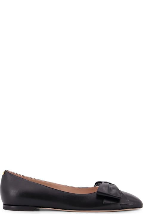 Valentino Garavani Bowow Leather Ballerinas