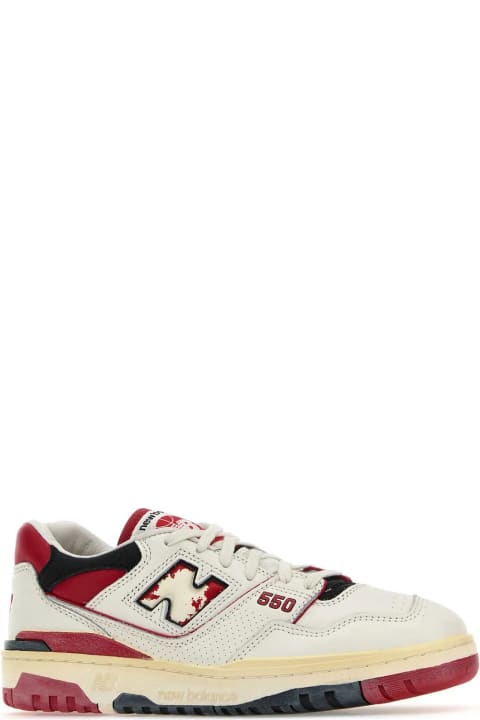 インテリア New Balance Multicolor Leather 550 Sneakers
