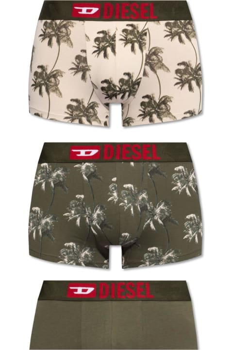 Underwear for Men Diesel 'umbx-damienthreepack' Boxers Three-pack