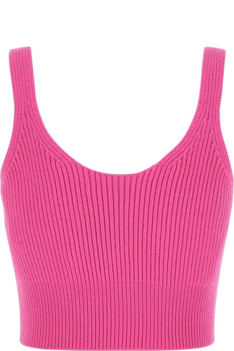 T by Alexander Wang Fleeces & Tracksuits for Women T by Alexander Wang Fuxia Stretch Wool Blend Top