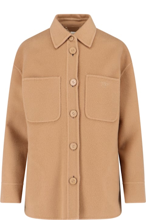 Homeware Fendi Cashmere Shirt Jacket