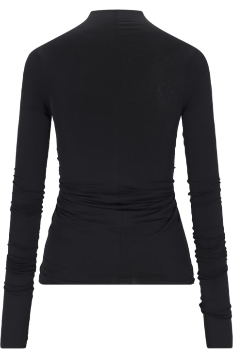 Clothing Sale for Women Rick Owens Cut-out Detail Sweater