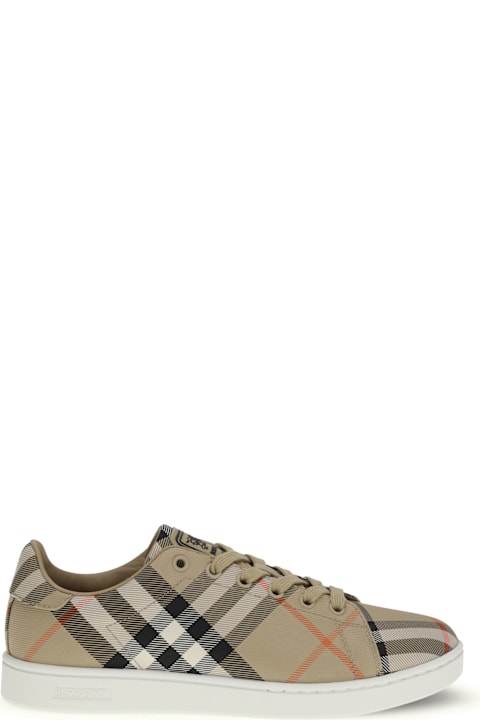 Burberry Check Canvas Set Sneakers