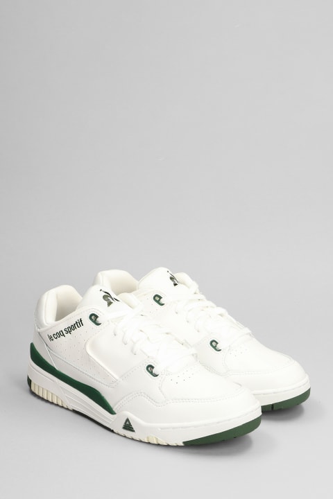 Lcs T1000 Sneakers In White Leather