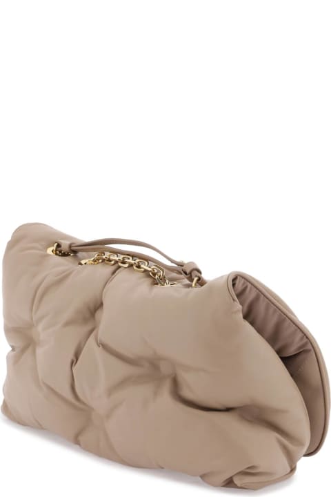 メンズ ショルダーバッグ Maison Margiela Glam Slam Logo Patched Shoulder Bag