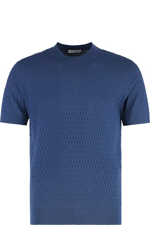 Homeware Paolo Pecora Cotton Short Sleeve Sweater