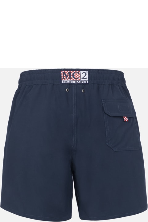 Homeware MC2 Saint Barth Man Blue Comfort Swim Shorts