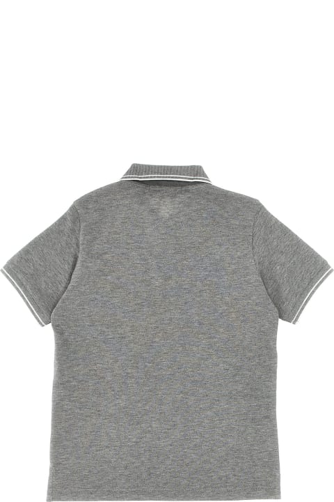 T-Shirts & Polo Shirts for Boys Stone Island Logo Patch Polo Shirt