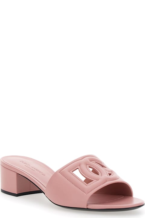 Dolce & Gabbana Cut Out Heel Sandal