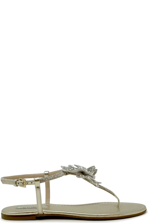 Ninalilou Shoes for Women Ninalilou Ninalilou Nappa Flat Sandal
