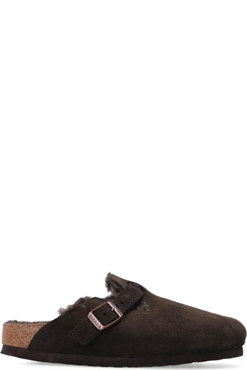 Birkenstock 
boston Vl
 Suede Slides