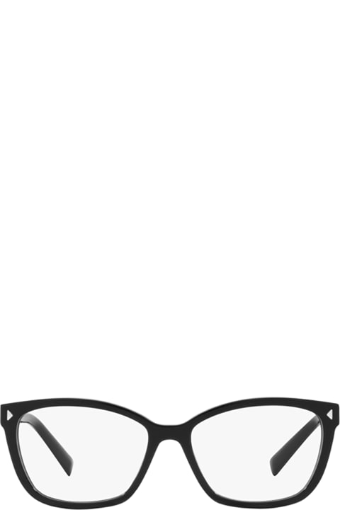 Accessories for Women Prada Eyewear Pr 15zv Black Glasses