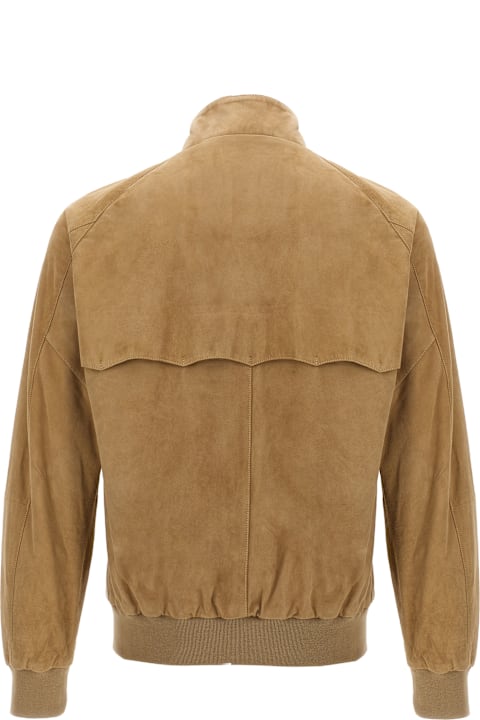 Baracuta لـ Men Baracuta Suede Bomber Jacket