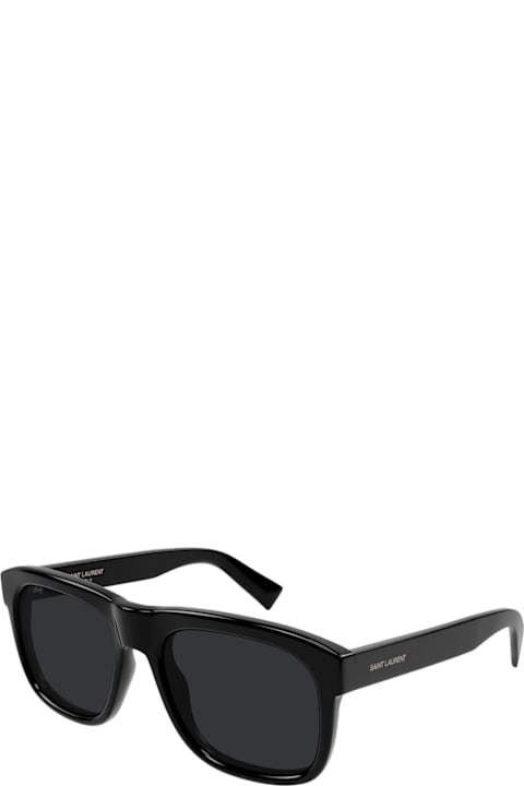 Eyewear Sale for Men Saint Laurent Eyewear Saint Laurent Sl 558 Sl Logo 010 Black Sunglasses