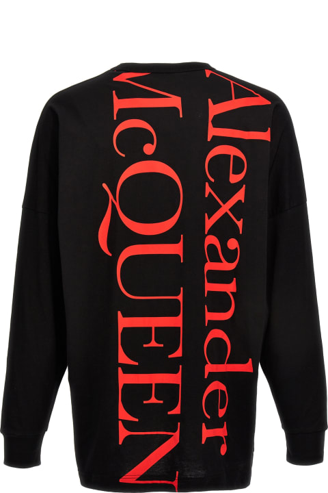 Alexander McQueen for Men Alexander McQueen Logo Long Sleeves T-shirt