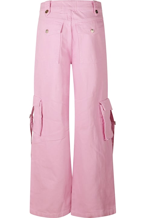 Blugirl Pants & Shorts for Women Blugirl Wide Straight Leg Cargo Pants