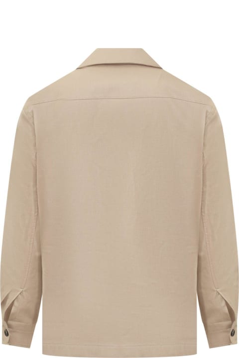 Zegna Coats & Jackets for Women Zegna Concealed Fastened Overshirt