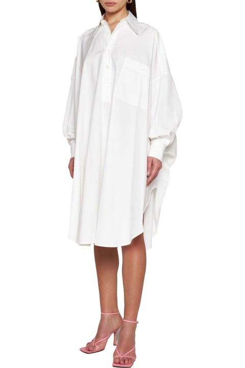 Homeware Bottega Veneta Half-buttoned Shirt Dress