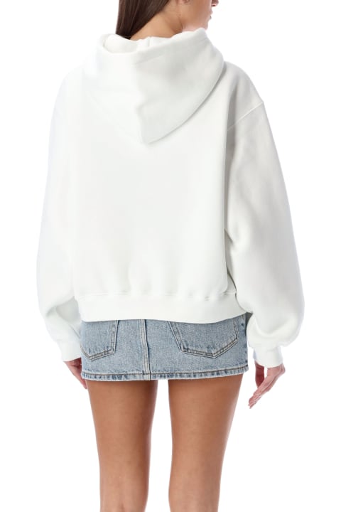 T by Alexander Wang Fleeces & Tracksuits for Women T by Alexander Wang Puff Logo Hoodie