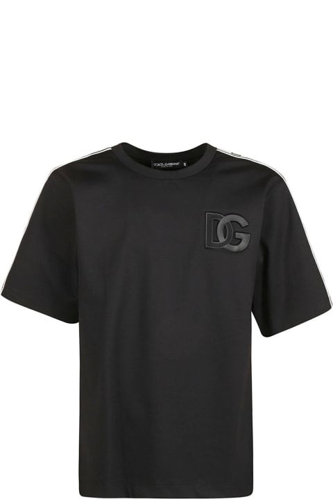 Dg Logo Patched T-shirt