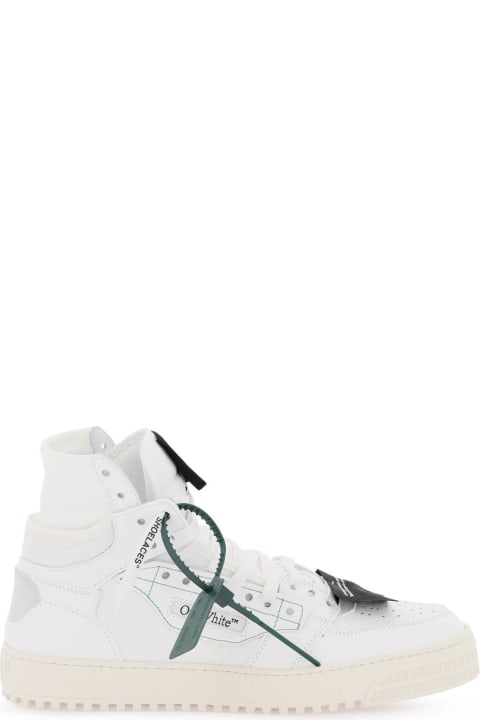 Off-White Sneakers for Men Off-White 3.0 Off-court Leather High-top Sneakers