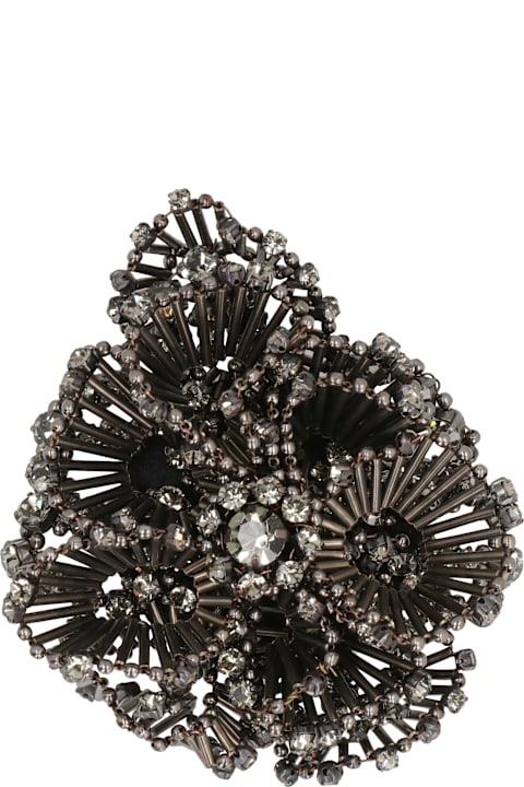Alberta Ferretti Jewelry for Women Alberta Ferretti Floral Metal Brooch