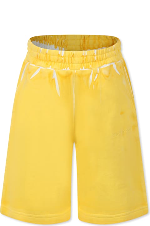 Homeware Little Marc Jacobs Yellow Trousers For Kids With Logo