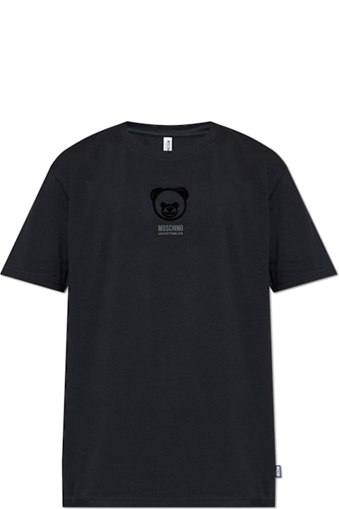 インテリア Moschino Moschino T-shirt With Embossed Logo