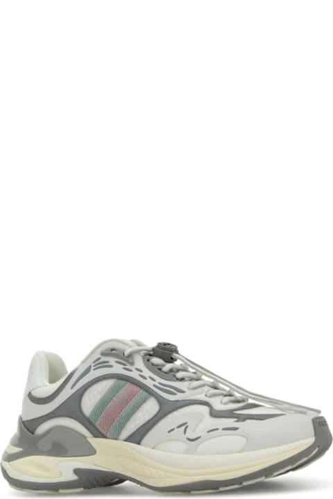Fashion for Men Gucci Multicolor Mesh And Rubber Gucci 2.0 Sneakers