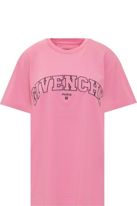 Givenchy Men Givenchy Classic Fit College T-shirt