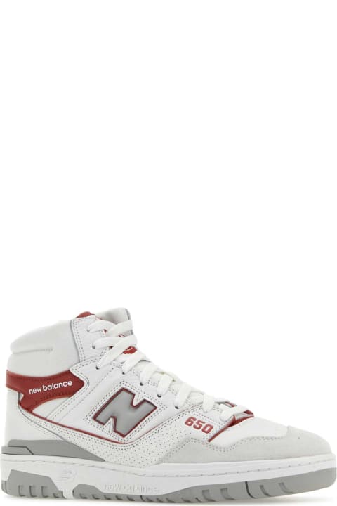 Homeware New Balance Multicolor Leather And Suede 650 Sneakers