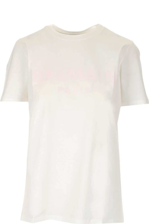 Balmain Clothing for Women Balmain Logo Print T-shirt