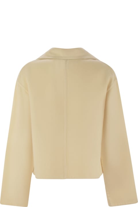 Coats & Jackets for Women Fabiana Filippi Double Wool Jacket