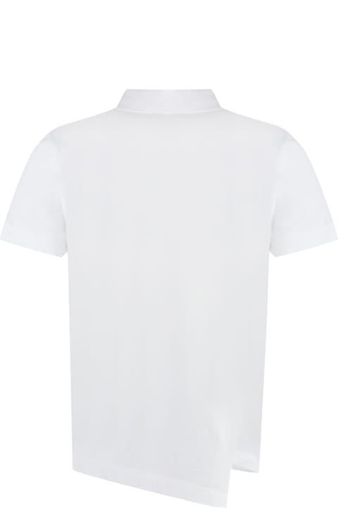 Comme des Garçons Shirt Topwear for Men Comme des Garçons Shirt Lacoste X Comme Des Garçons - Cotton-piqué Polo Shirt