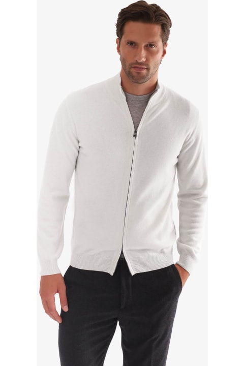 Larusmiani Coats & Jackets for Men Larusmiani Cardigan Full Zip Warth Jacket