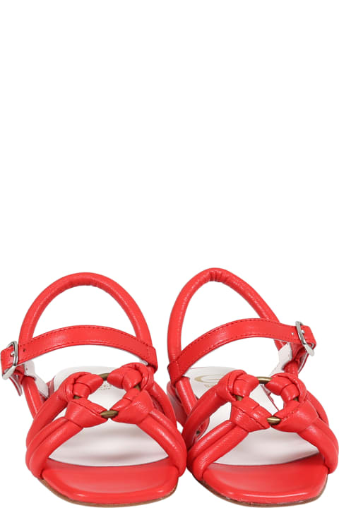 Red Sandals For Girl