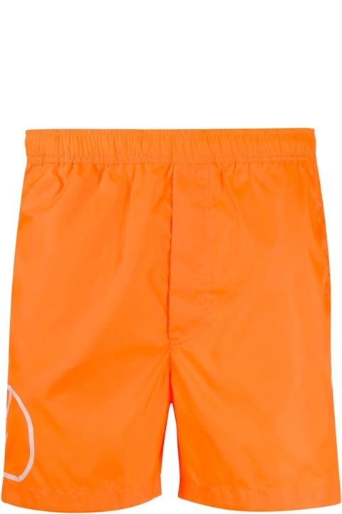 Pants for Women Valentino Vlogo Swim Shorts