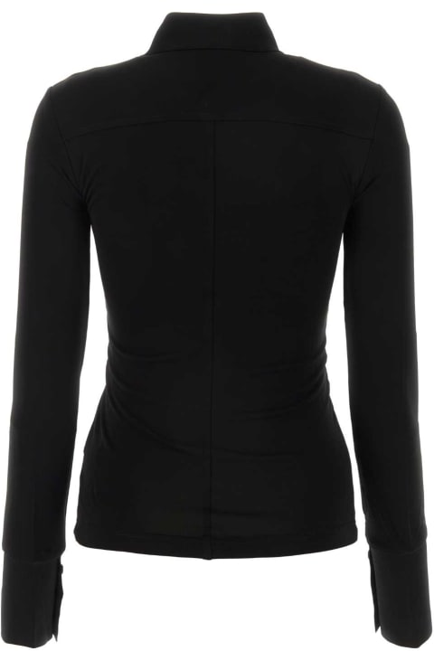 Helmut Lang Clothing for Women Helmut Lang Black Viscose Shirt