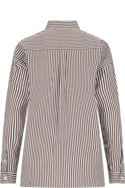 Finamore Topwear for Women Finamore 'grace' Striped Shirt