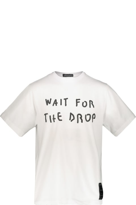 Drhope Topwear for Women Drhope T-shirt With "wait For The Drop" Black Print