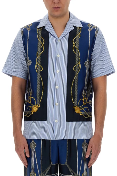 Shirts for Men Versace Striped 'nautical' Shirt