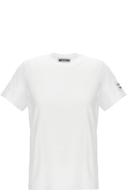 ウィメンズ Moschinoのトップス Moschino 'basic' T-shirt