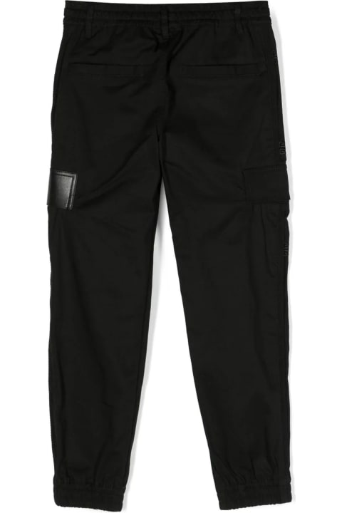 Givenchy Bottoms for Women Givenchy Givenchy Kids Trousers Black
