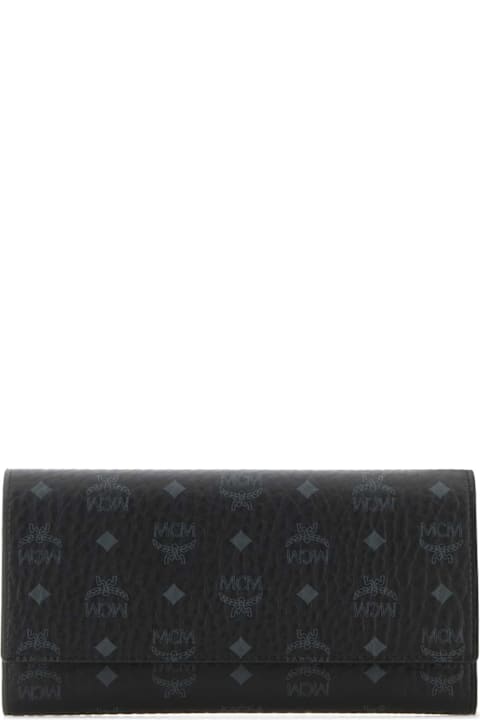 MCM for Women MCM Printed Canvas Wallet