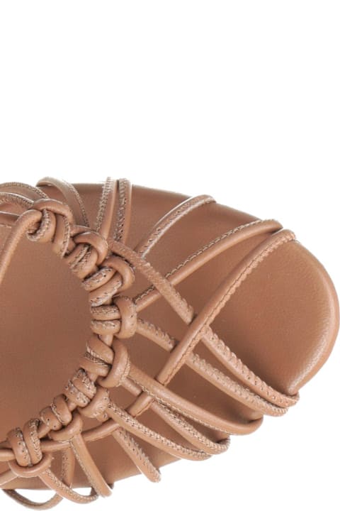 Forte_Forte Leather Heel Sandals