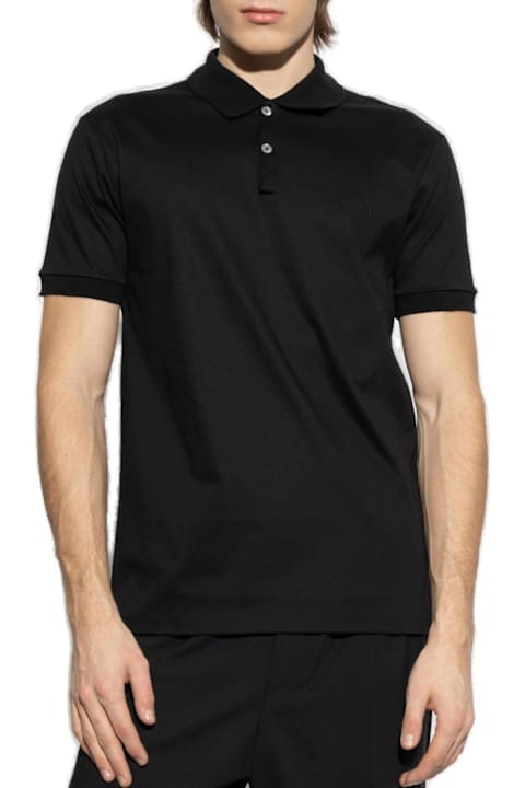 Homeware Lanvin Logo Embroidered Polo Shirt