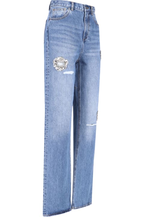 AREA Jeans for Women AREA Crystal Detail Jeans