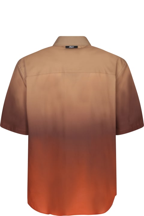MSGM for Men MSGM Dregradã¨ Beige/orange Shirt