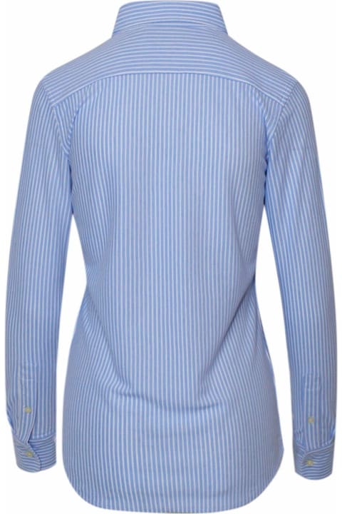 Ralph Lauren for Women Ralph Lauren Striped Long-sleeve Shirt